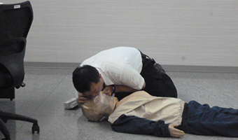 廠內辦理CPR實務操作教育訓練