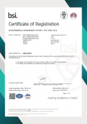 ISO 14001:2015 環境管理系統